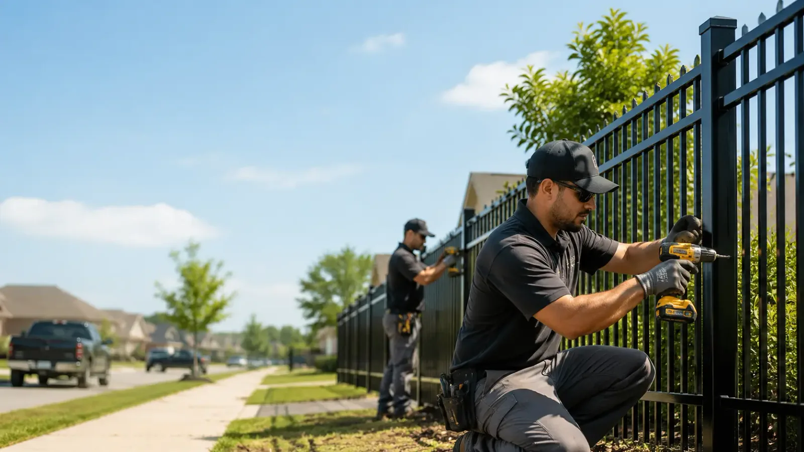 Metal Fence Installation in Seminole, TX